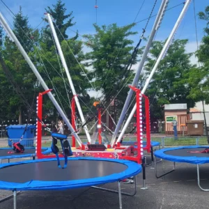 Czterostanowiskowe Eurobungee Megaland